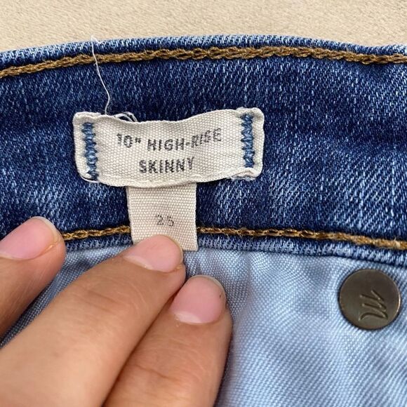Madewell High Rise Skinny Jeans - Picture 7 of 9